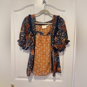 Anthropologie size M fall shirt
